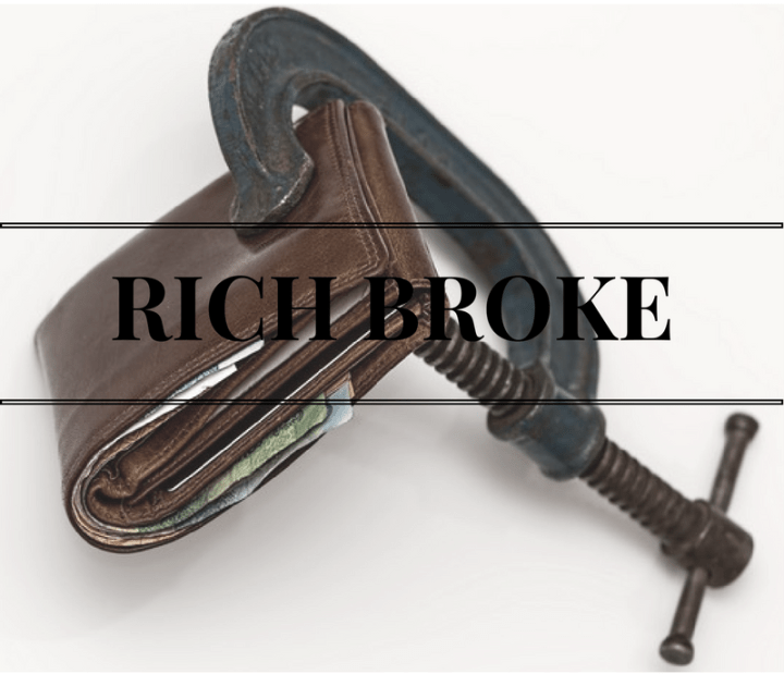 3 Indicators That You Are Rich&nbsp;Broke